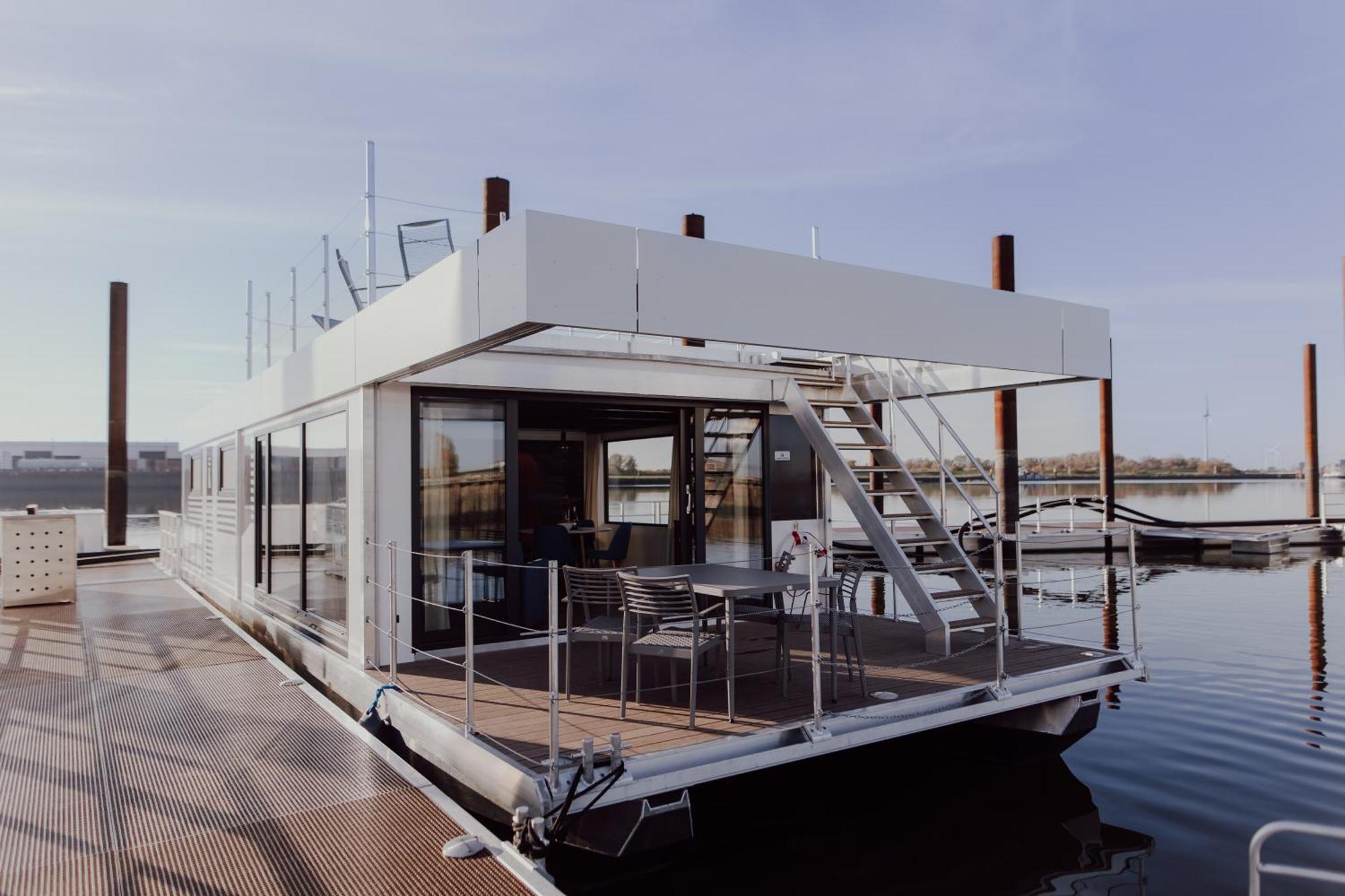 Hausboote Am Lankenauer Hoeft BRE エクステリア 写真