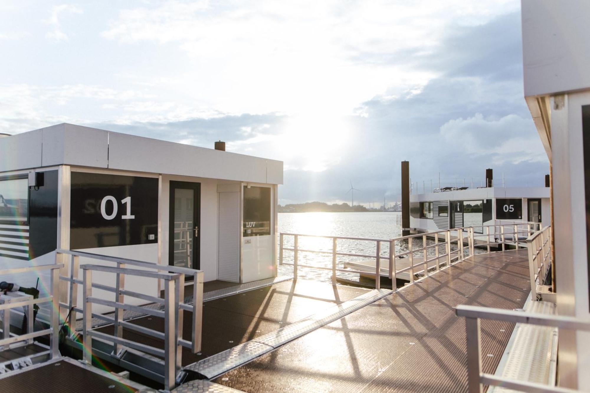 Hausboote Am Lankenauer Hoeft BRE エクステリア 写真